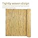 Gardgue Natural Bamboo Fence, 4 ft x 6 ft Bamboo Fencing Screen for Garden, Rolled Privacy Fence Screen for Indoor or Outdoor (1.2m x 1.8m Approx)