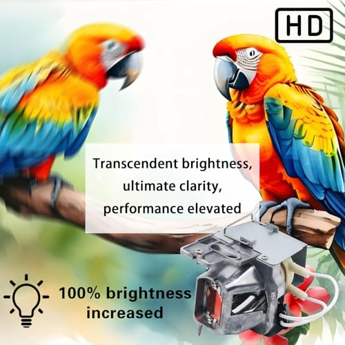 Image of BL-FU245A Replacement Projector Lamp Bulb for Optoma HD39HDR GT1080HDR EH412ST EH412 W412 X412 Projector Lamp with Housing