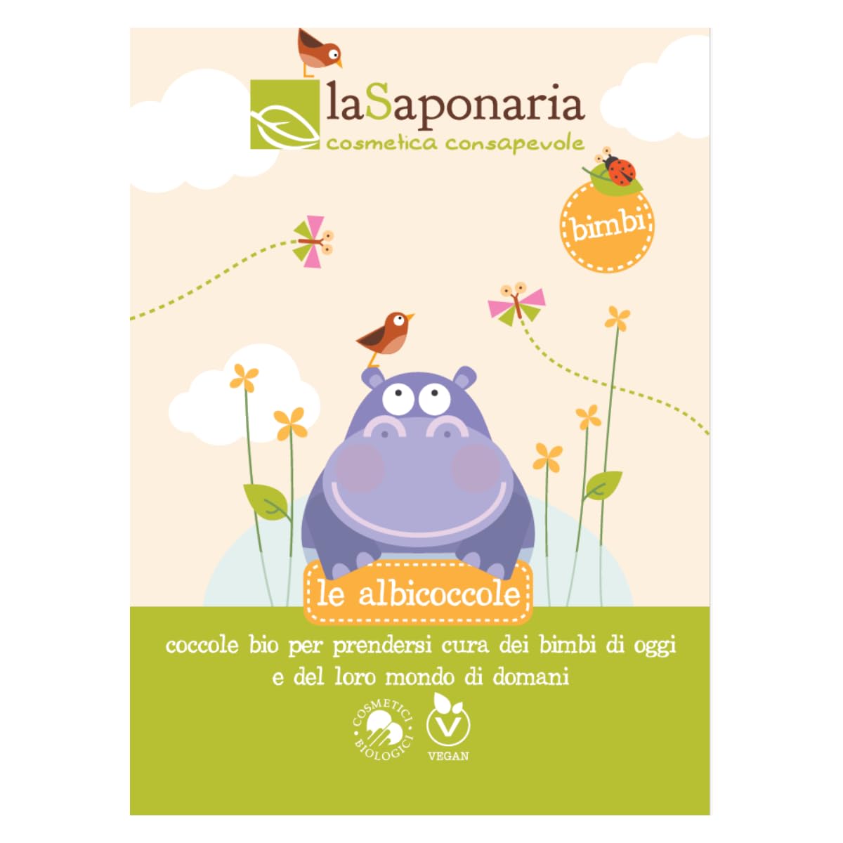 La Saponaria Crema detergente cambio pannolino lenitiva 190ml