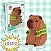 Toynificent Capybara Building Blocks, 1606 PCS Capybara Mini Building Block Sets, Capibara Micro Building Blocks with Turtle, Party Favors Birthday Gifts for Adults
