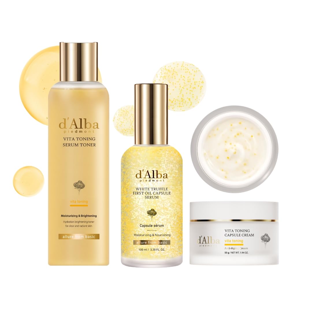 Amazon.com: d'alba Piedmont Vita Toning Serum Toner + White