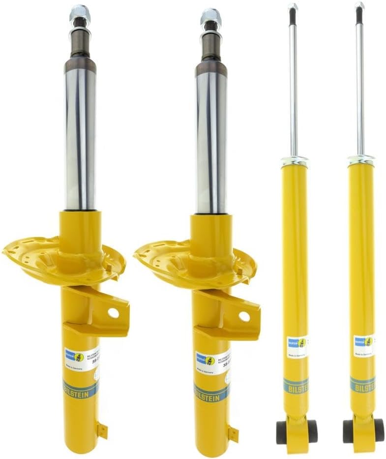 Bilstein B6 Perform Front Struts and Rear Shocks Kit For Audi A3 Quattro S3 VW GTI