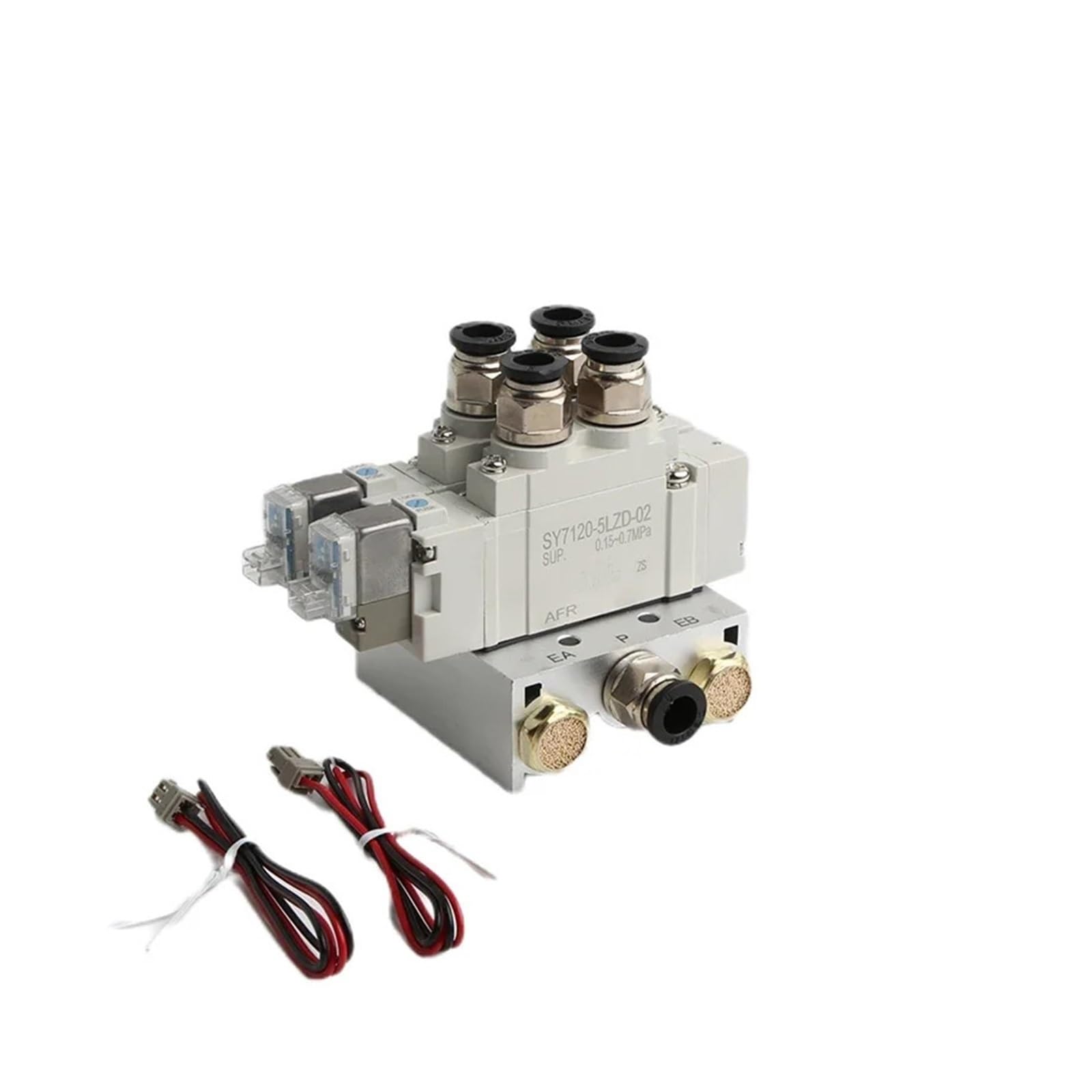 Électrovanne combinée SY3120 pour l'automatisation et le pilotage de vérins M5