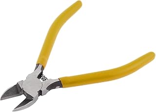 Aexit Wire Cable Pliers Cutters Nippers Tool Metal Diagonal Cutting Pliers SLI-p-Joint Pliers 135mm Long