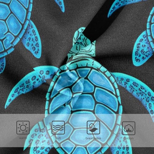Cotton Toddler Underwear Floral Blue Sea Turtles Black Girl Panties Cute Animal Underpants Briefs 2t3