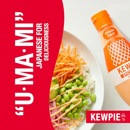 Image of Kewpie Spicy Mayonnaise, Creamy Umami Flavor, 12 fl oz | Authentic Japanese-style spicy mayonnaise, rich creamy umami flavor, great for sandwiches, sushi, salads and dips