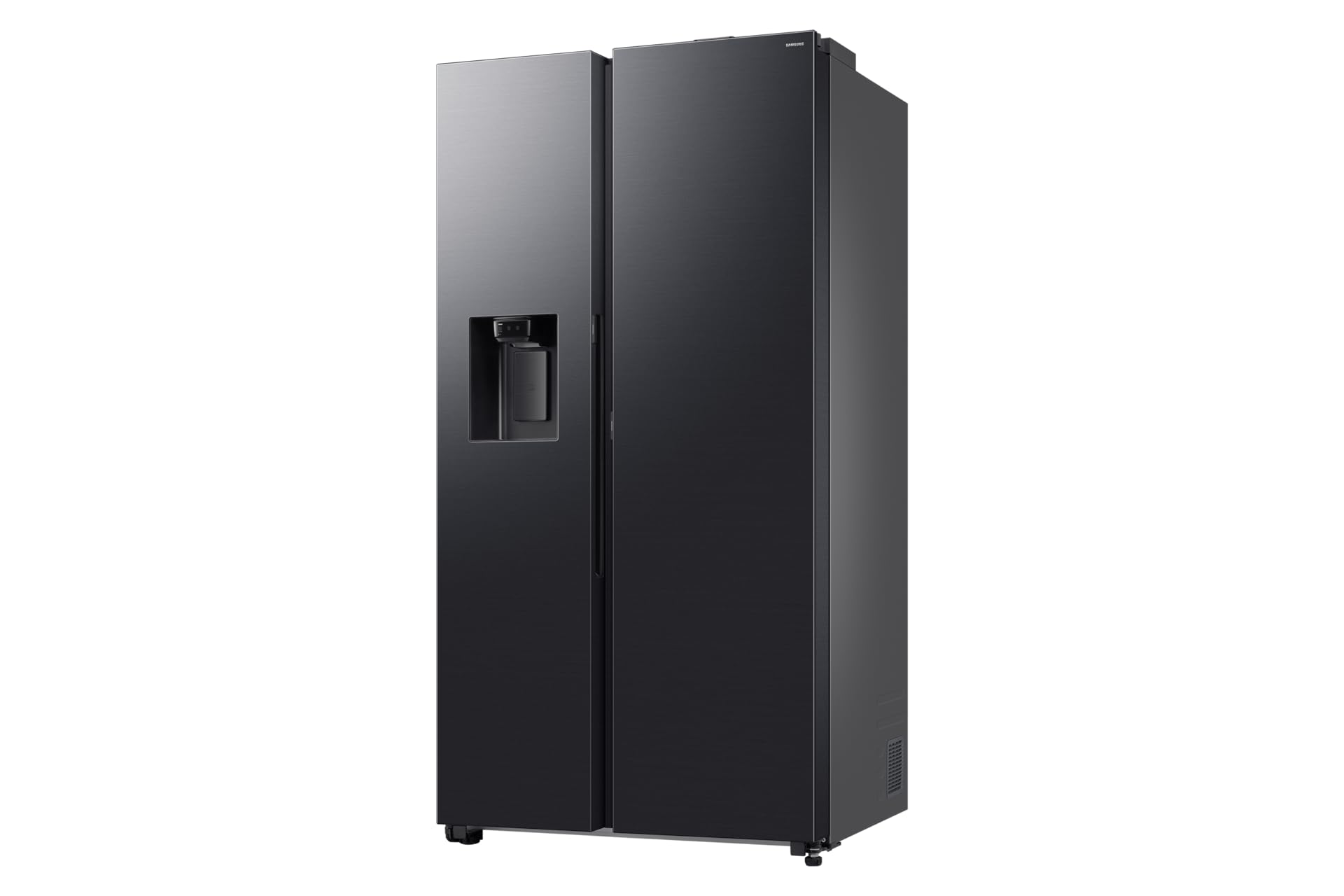 Samsung Réfrigérateur côte à côte RS70F65KEF/EF avec distributeur d'eau/glaçons, Wifi avec mode AI Energy, Total No Frost, SpaceMax, 635 L, LxHxP: 91,2 x 178,4 x 72,6 cm, Anthracite