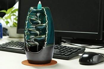 Amazon | お試しお香120枚付き 仏壇用香炉 滝香炉 倒流香炉 流川