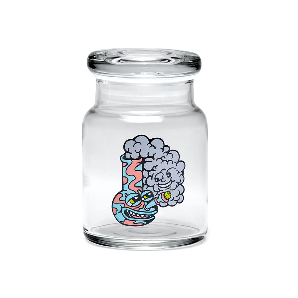 420 Science Pop Top Jar - Happy Friends / 1/3oz
