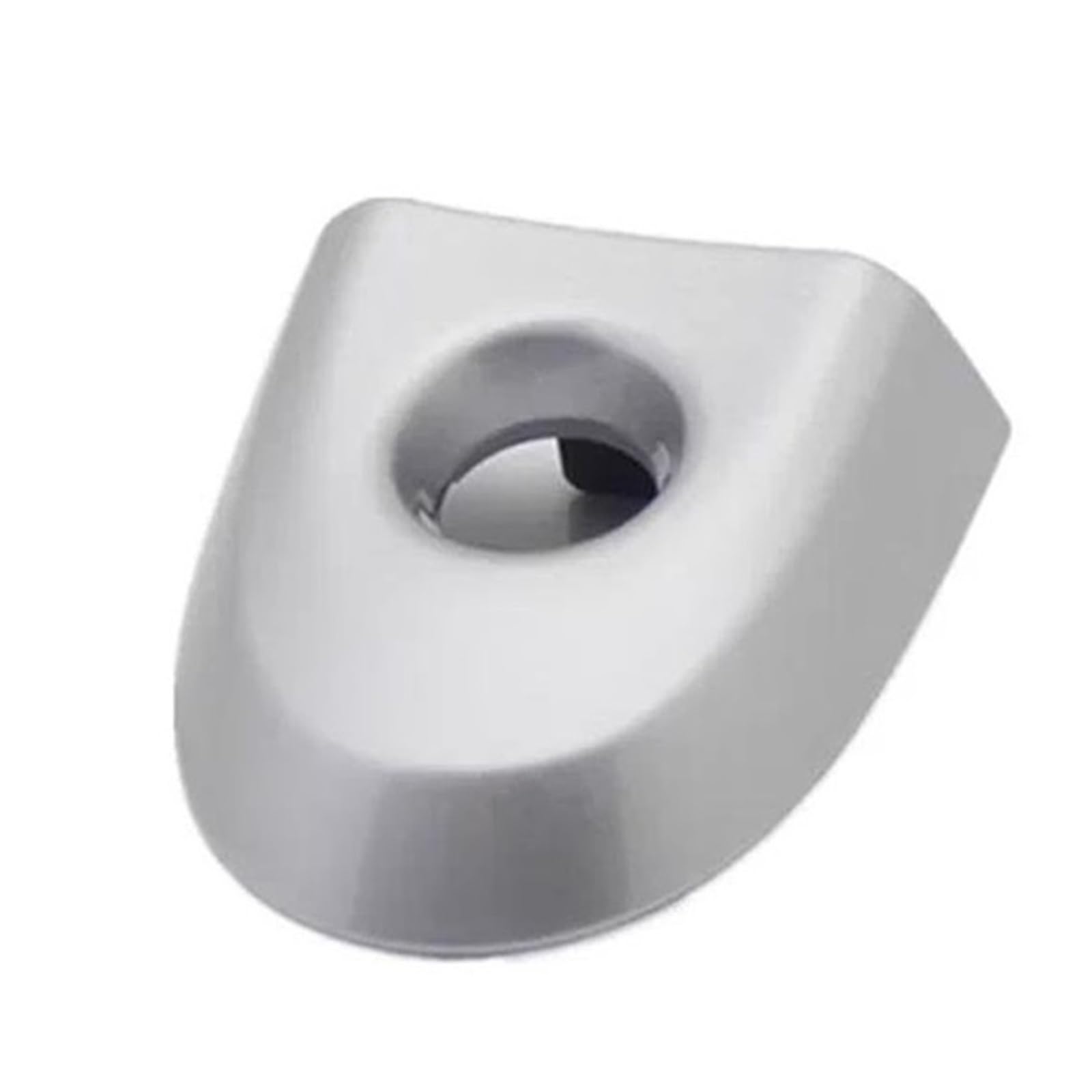 NVNZMFPPW for Nissan for March IV for Micra K13 for Juke F15 for Cube Z12 for Tiida Car Front Rear Door Key Lock Handle Cover(1PCS Silver Key Hole)