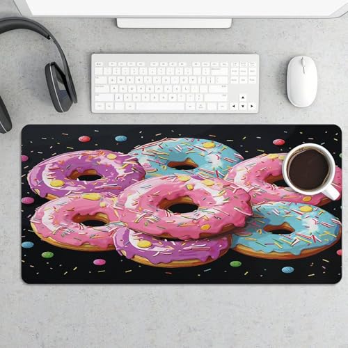 Donut Mouse Pad grande antideslizante goma 30x60 cm miniatura 5