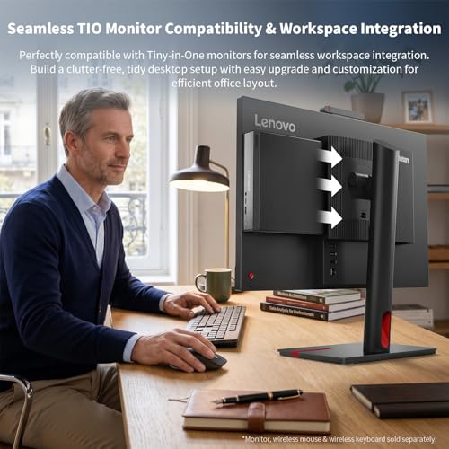 Image of Lenovo ThinkCentre neo 55q Mini Desktop Ryzen AI 5 330, 64GB RAM 2TB SSD