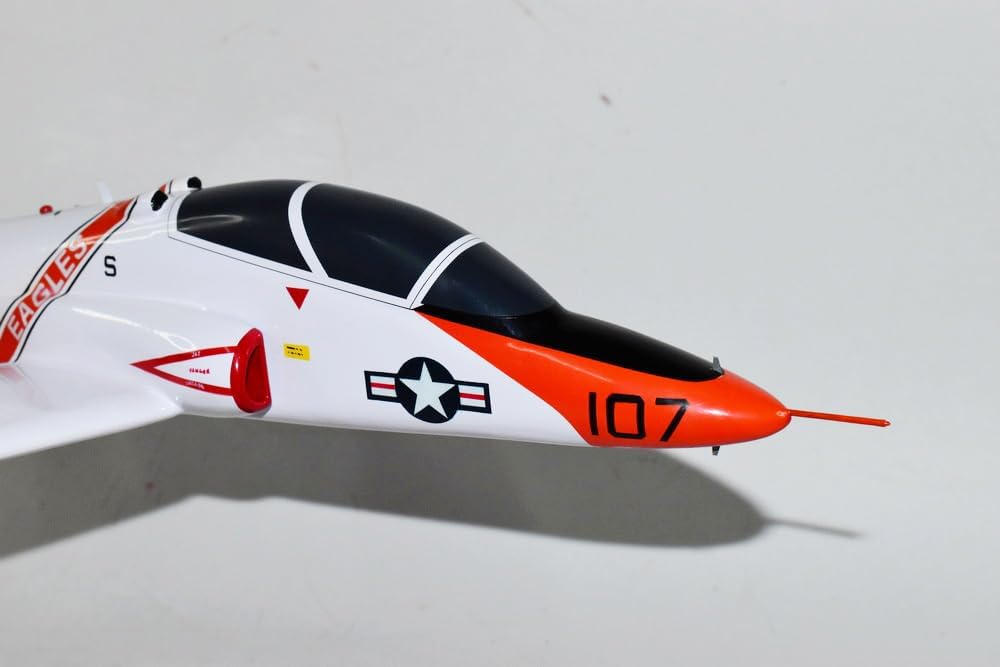 VT-7 Eagles T-45C Goshawk Model, (16") Scale, Mahogany, Navy Trainer