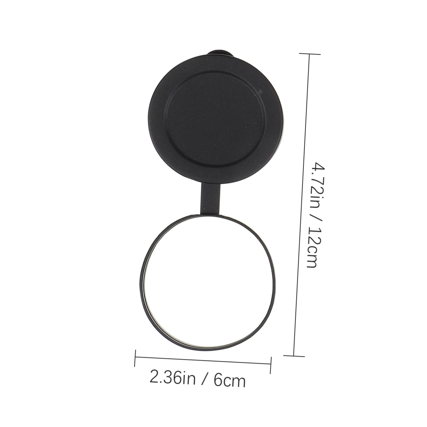 OSALADI Objective Lens Cover for Boys and Girls Binoculars 3pcs Rubber Eyepiece Protector for Telescope