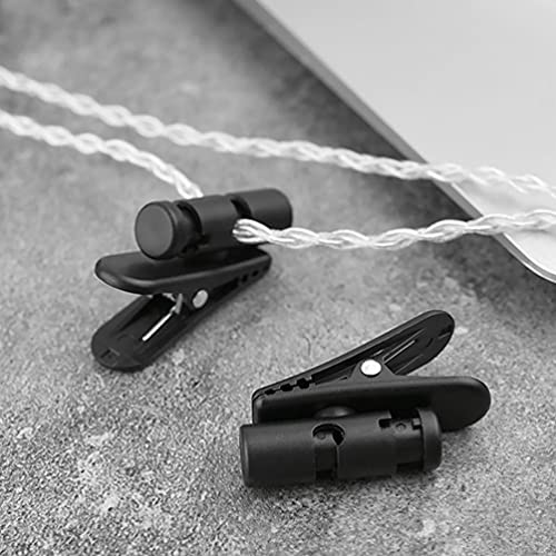 Lurrose 5Pcs Grampo de Cabo Braçadeira Ganchos Ganchos Earbud Fone De Ouvido Earbud Do Fone de Ouvid