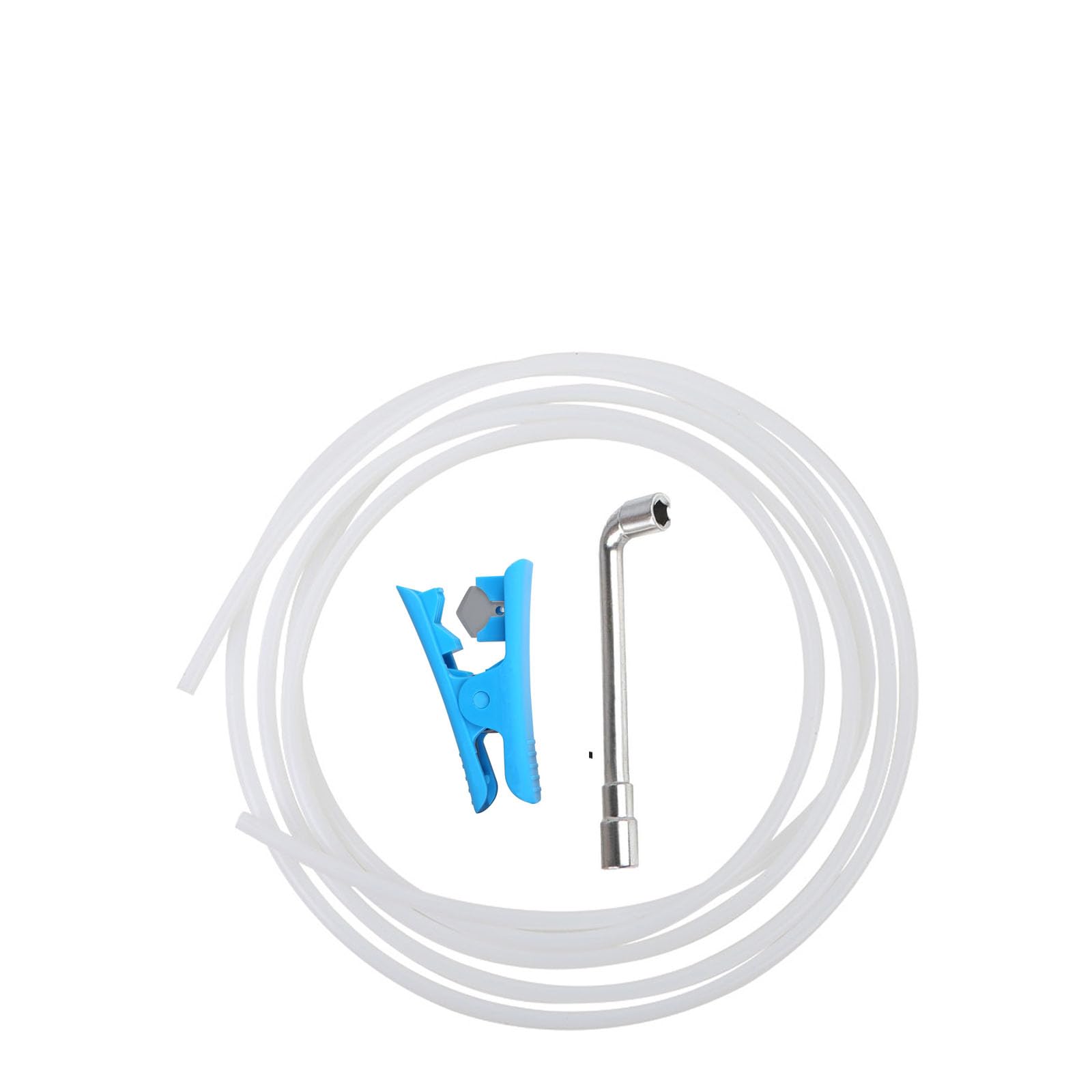 Original K1 Series 3D Printer Bowden Tube 2M, 2.5mm ID×4mm OD, with Tube Cutter, Ultra-Smooth Low Friction, for K1, K1 Max, K1C, Ender 3 V3, for Bambu Lab A1/A1 mini/P1P/P1S/X1C