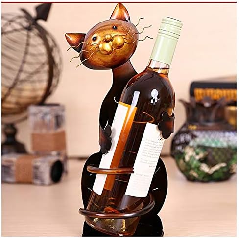 Wine Rack Desktop European Creative Variety Unique Metal Wine Bottle Rack Modern Simplicity Personality Home Accessories Decoration (Size : #4) (#15) image 3