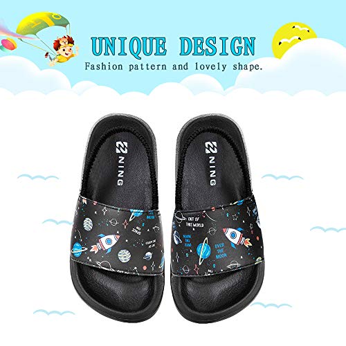 Image of WateLves Toddler Boys Girls Slides Sandals for Swim Beach Kids Water Shoes Casual Summer Slippers