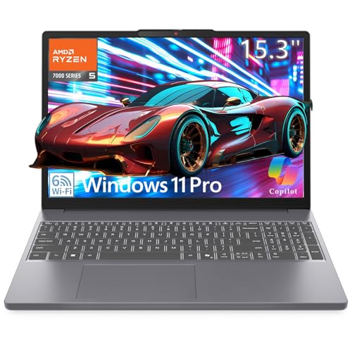 Lenovo 15' Gaming Laptop Computer, AMD Ryzen 5 7535HS (Beat i7-11800H), 40GB DDR5 RAM, 1TB PCIe SSD,...