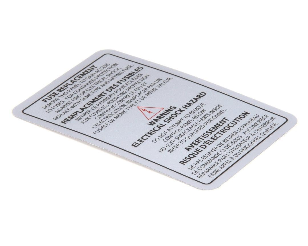 Overlay Fuse Panel Cover Eng/F