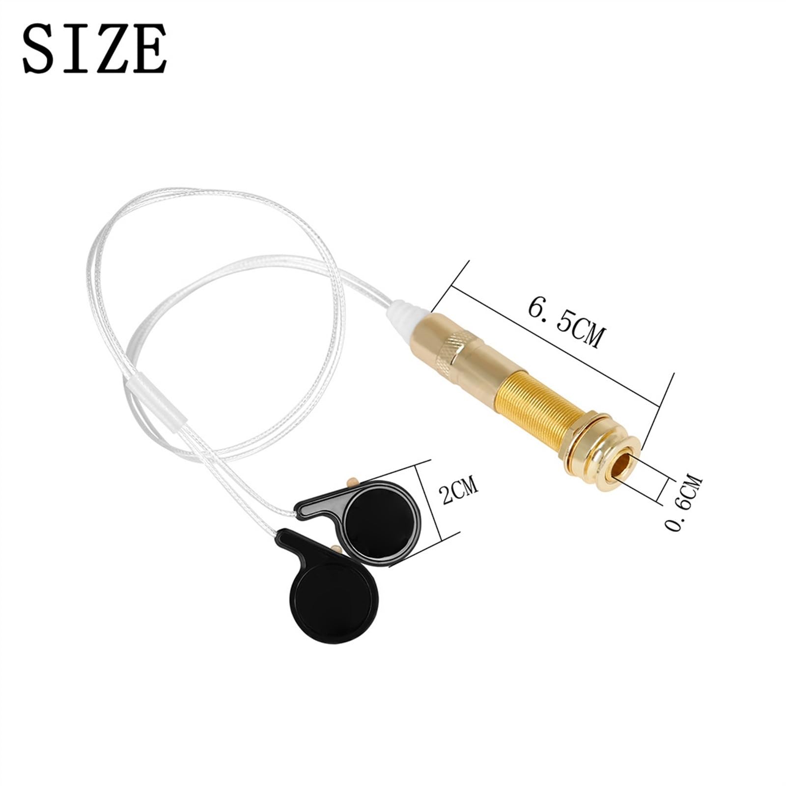 Professionali Pickup per Chitarra Accessori Per Pickup Stile Patch Per Chitarra Acustica Con Foro Libero Per Chitarra Folk