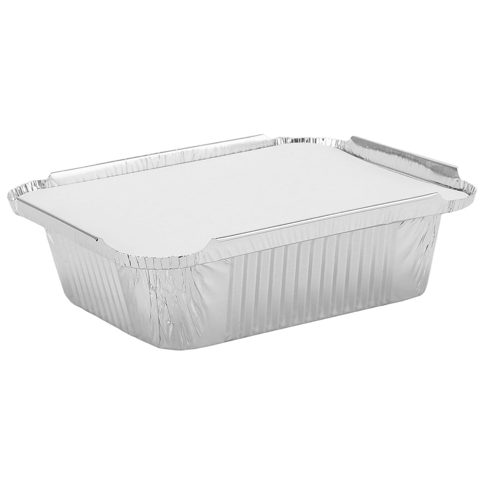 125 Stück Aluschalen mit Deckel 600ml, Alu Grillschalen, Grillschalen Tropfschalen Aluminium für Grill, Backen, Küche