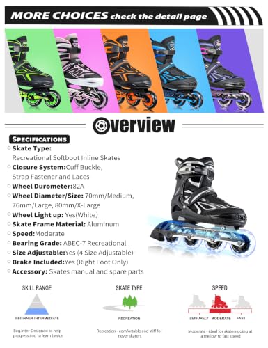 2PM SPORTS Adjustable Kids Inline Skate