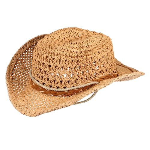 Boy Girl Wide Brim Straw Beach Hat Sun Visor for Lightweight Hat for Outdoor Activities Beach Vacations and Family Fun