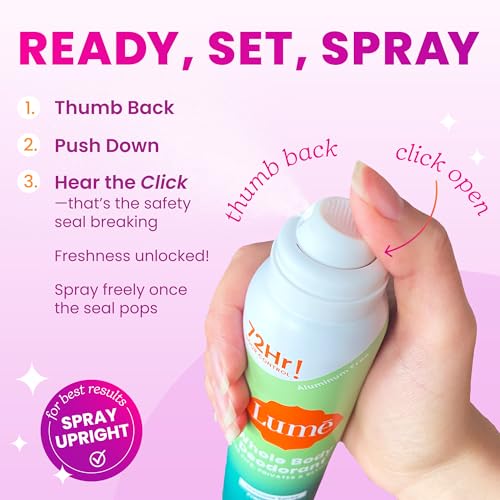 Image of Lume Whole Body Deodorant Spray Aluminum Free - 3.6 oz (Unscented)