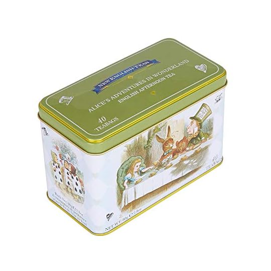 
                            New English Teas Alice in Wonderland Tea Tin with 40 English Afternoon teabags
                        