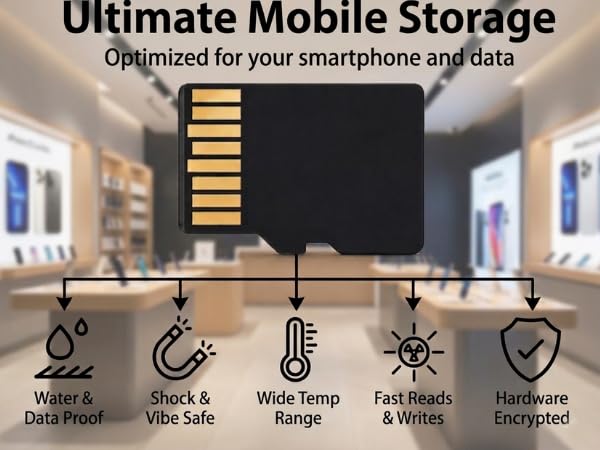 Image of Memory Card 128GB Class 10, Up to 70 Mbps Reading & 30 Mbps Writing Speed with High Performance of Data Transfer & Lower Power Consumption for Portable Devices (128GB)