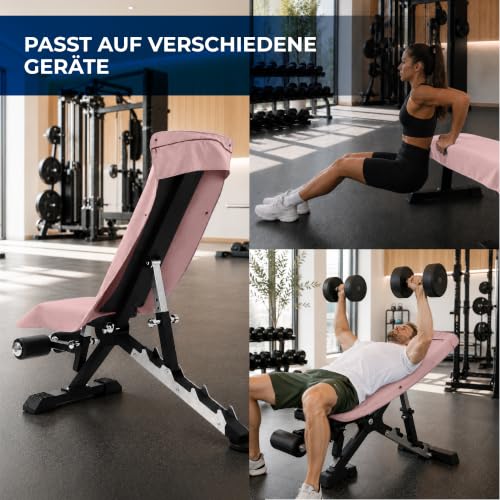 ZENACROSS Sporthandtuch Fitnessstudio aus Mikrofaser, Reißverschluss Tasche und Magnet | Gym Handtuch Kompakt… – Ansicht 4