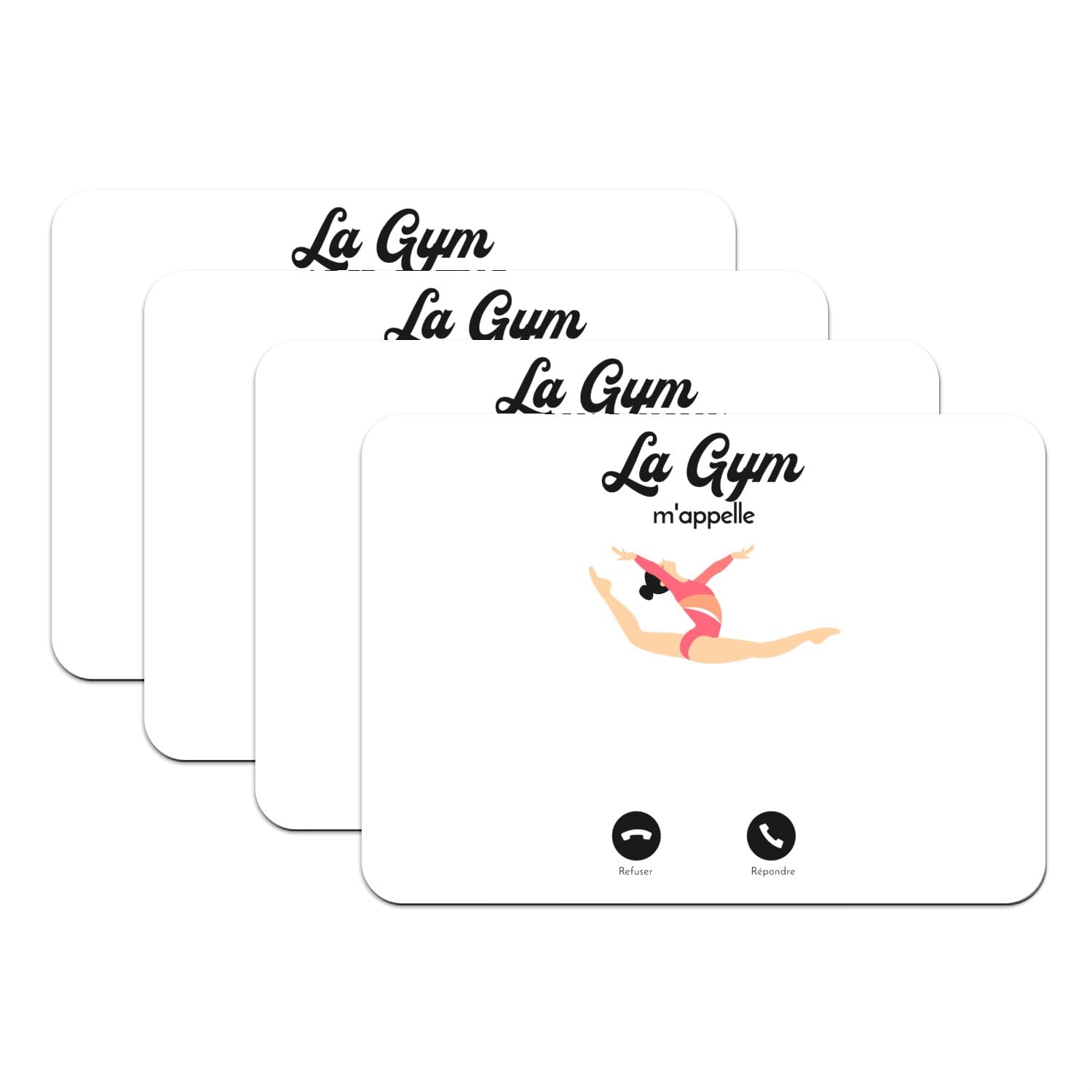 Sets de table gymnastique pour repas de famille et passion sport