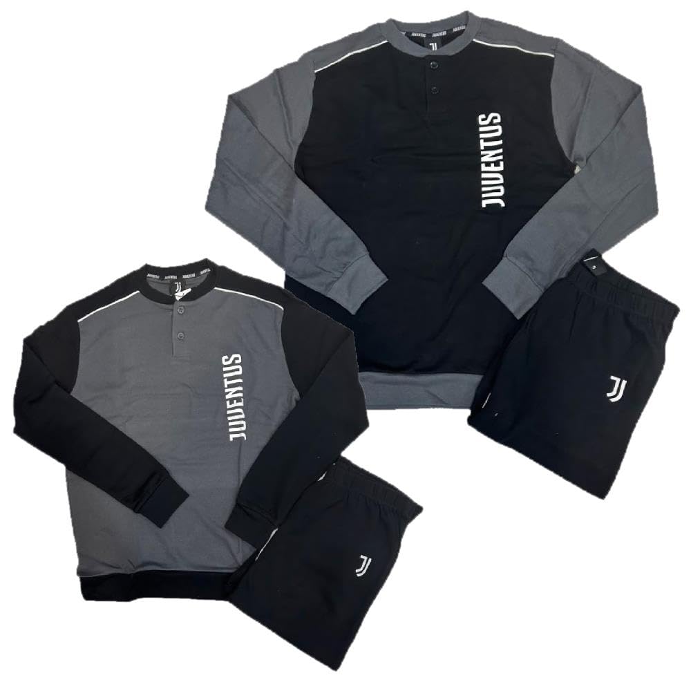 Pigiama Juve Cotone Interlock Tuta Homewear Juventus FC Personalizzabile PS 46666/67 / 68-BS