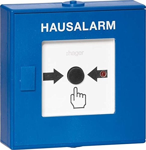 Preisvergleich Produktbild Funk-Druckknopfmelder, Hausalarm TG55xA HAGER TG558A
