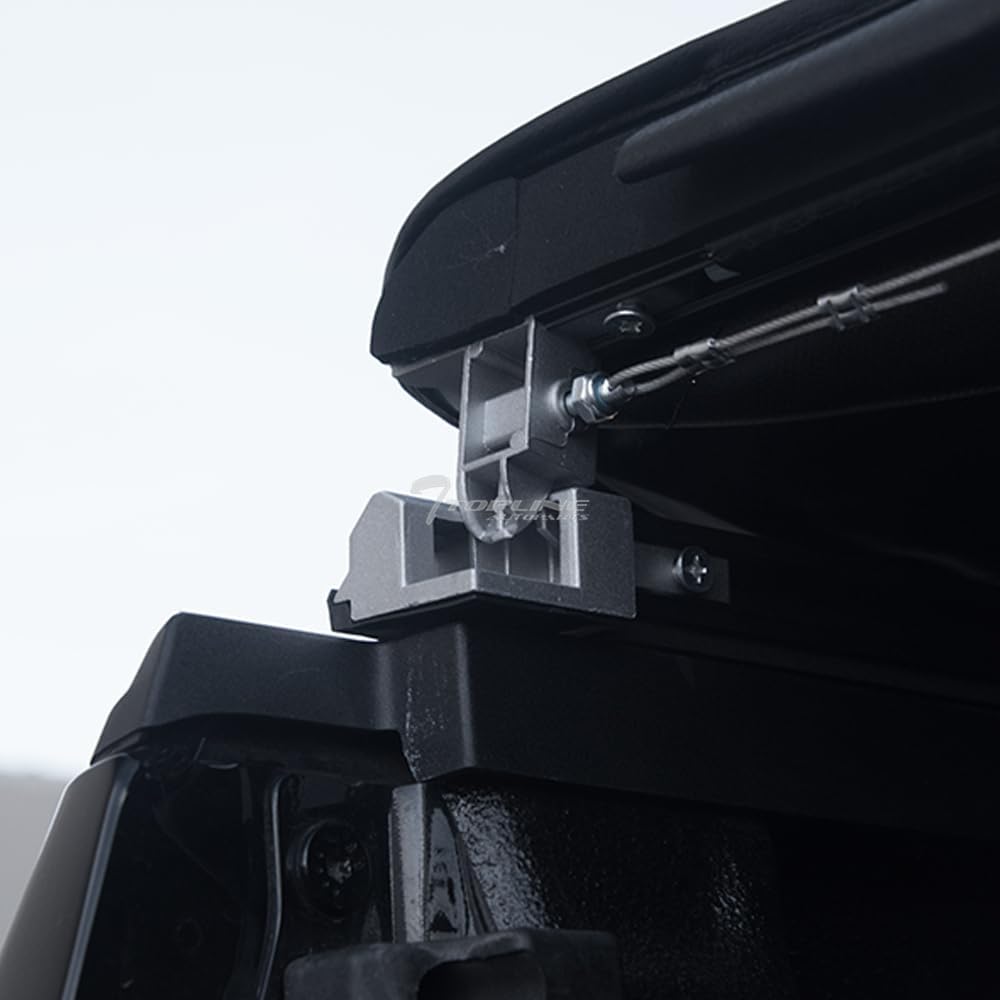 R&L Racing Roll-Up Soft Tonneau Cover Kit Black Compatible with 07-16 Toyota Tundra Fleetside 6.5 Ft 78" Bed