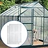 DGSL 14 Pcs Polycarbonate Greenhouse Panels, 6' x 2' x 0.24'' Twin-Wall Panels, Polycarbonate Sheet for All Weather Outdoor Garden and Greenhouse Covering #3