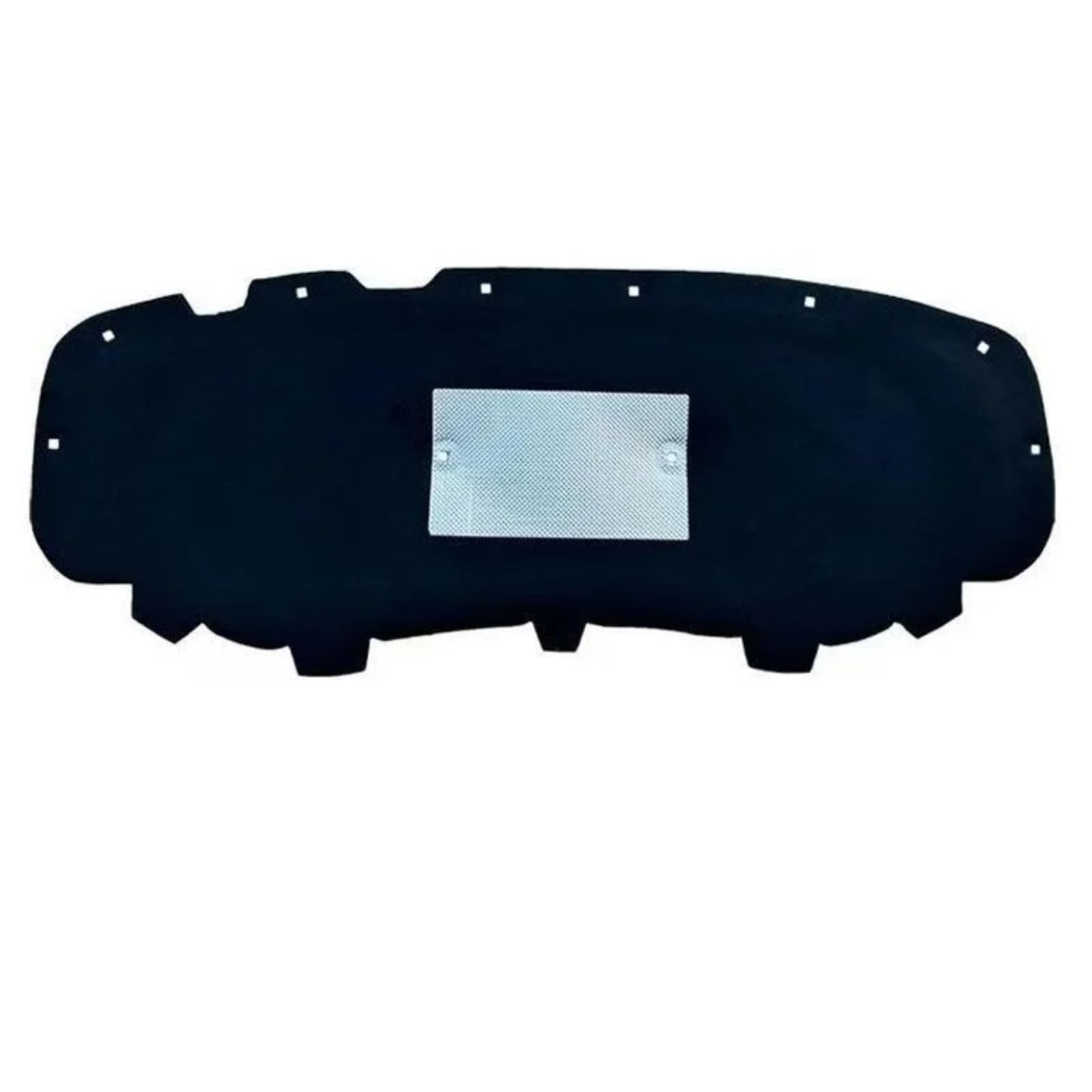 Himwqfuh B Car Hood Insulation Pad For Vw For Tiguan For Line 2017~2024 Car Hood Engine Cover Insulation Liner Cotton Soundproof Thermal Heat Mat Accessories(B)