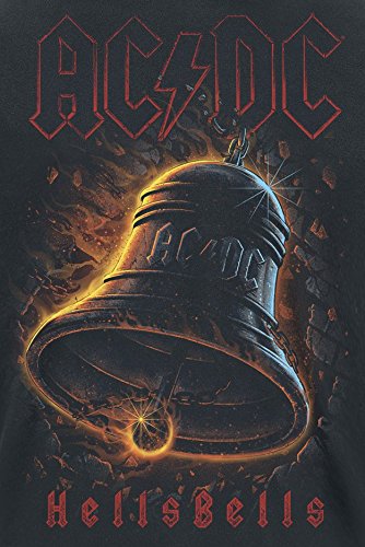 Ac/Dc Hells Bells Unisex T-Shirt Nero S 100% Cotone Regular - 3