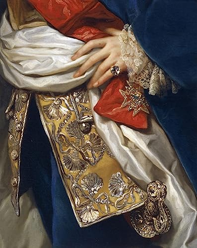 Impression d'art Ferdinand IV Mengs sur toile premium pour design noble