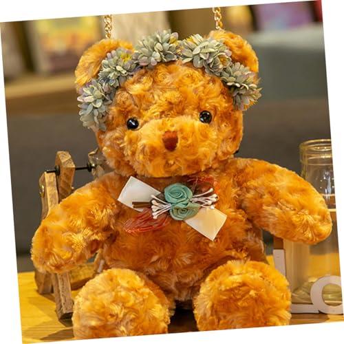 Sac à Main Crossbody Ours Peluche pour Sorties et Collège des Filles