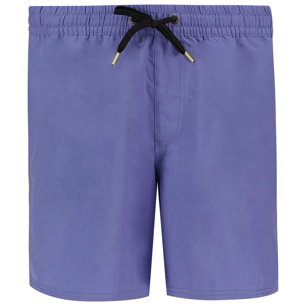 Quiksilver Mens Spl Surfsilk Piped Volley 16 Board Shorts, Dusted Peri, S UK
