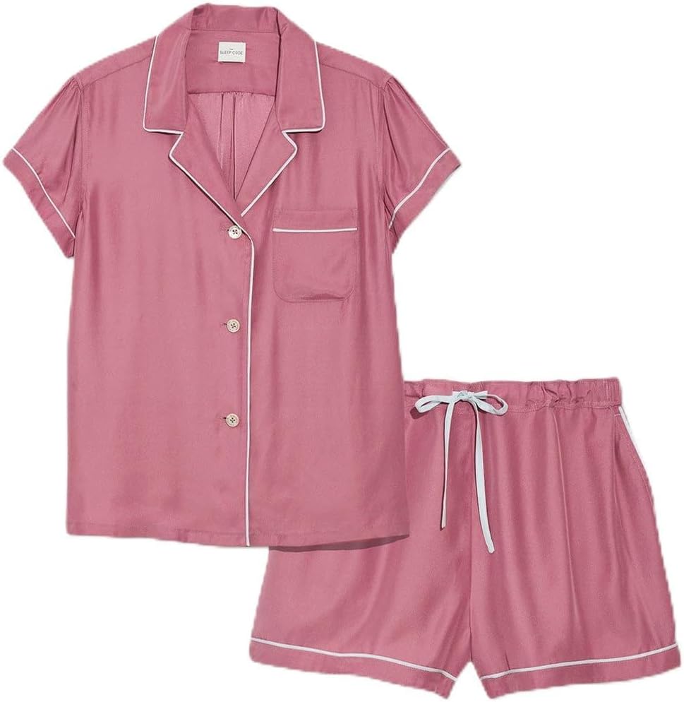 The Sleep Code Washable Silk Short PJ Set image 5