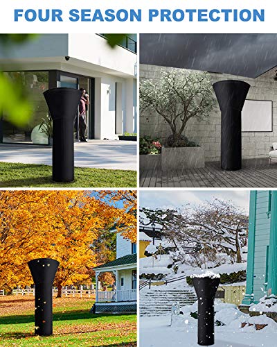 image for Azmall Patio Heater Cover - Waterproof Outdoor Patio Heater Covers wit
