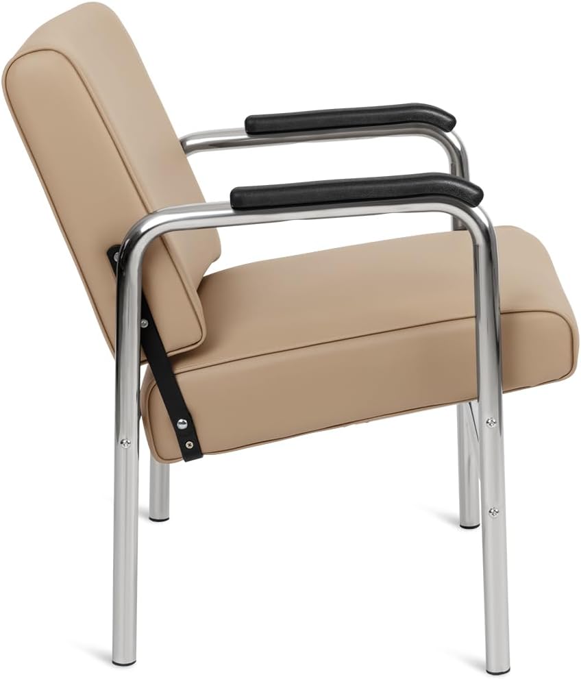 Minerva Beauty Alluvia Premium Auto Recline Shampoo Chair in Cashmere