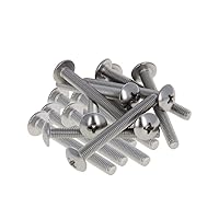 Vista 13 de MroMax Tornillos de máquina M2.0.197 x 0.157 in Tornillos Phillips Cross Truss Head Tornillo 304 Pernos de sujeción de acero inoxidable 15pcs