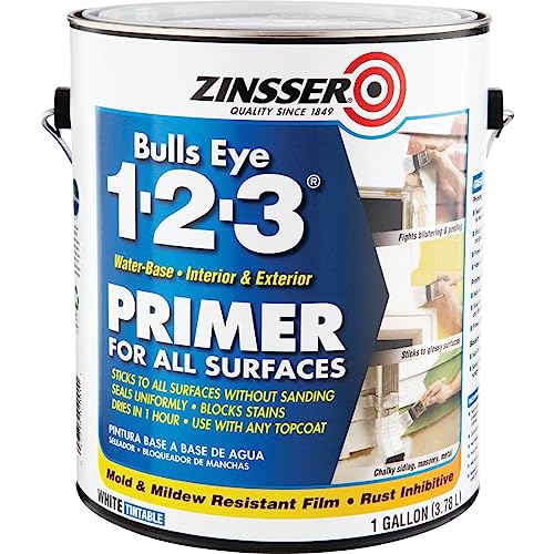 Image of Rust-Oleum Bulls Eye 1-2-3 Water-Base Wall Primer-Sealer & Stain Killer