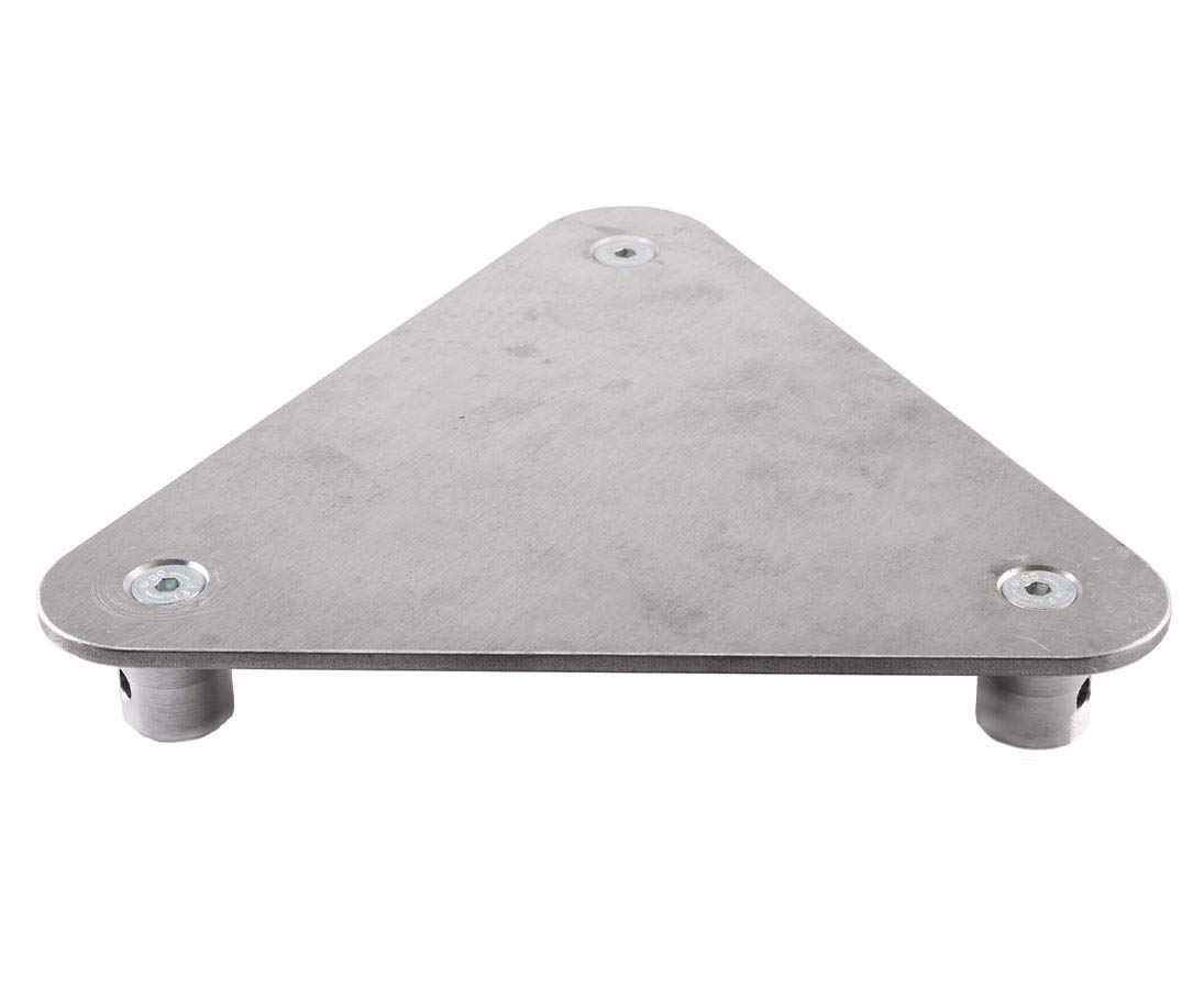 Alu System Trussing AST, Traverse 3 Punkt, Deko Truss, Bodenplatte, male