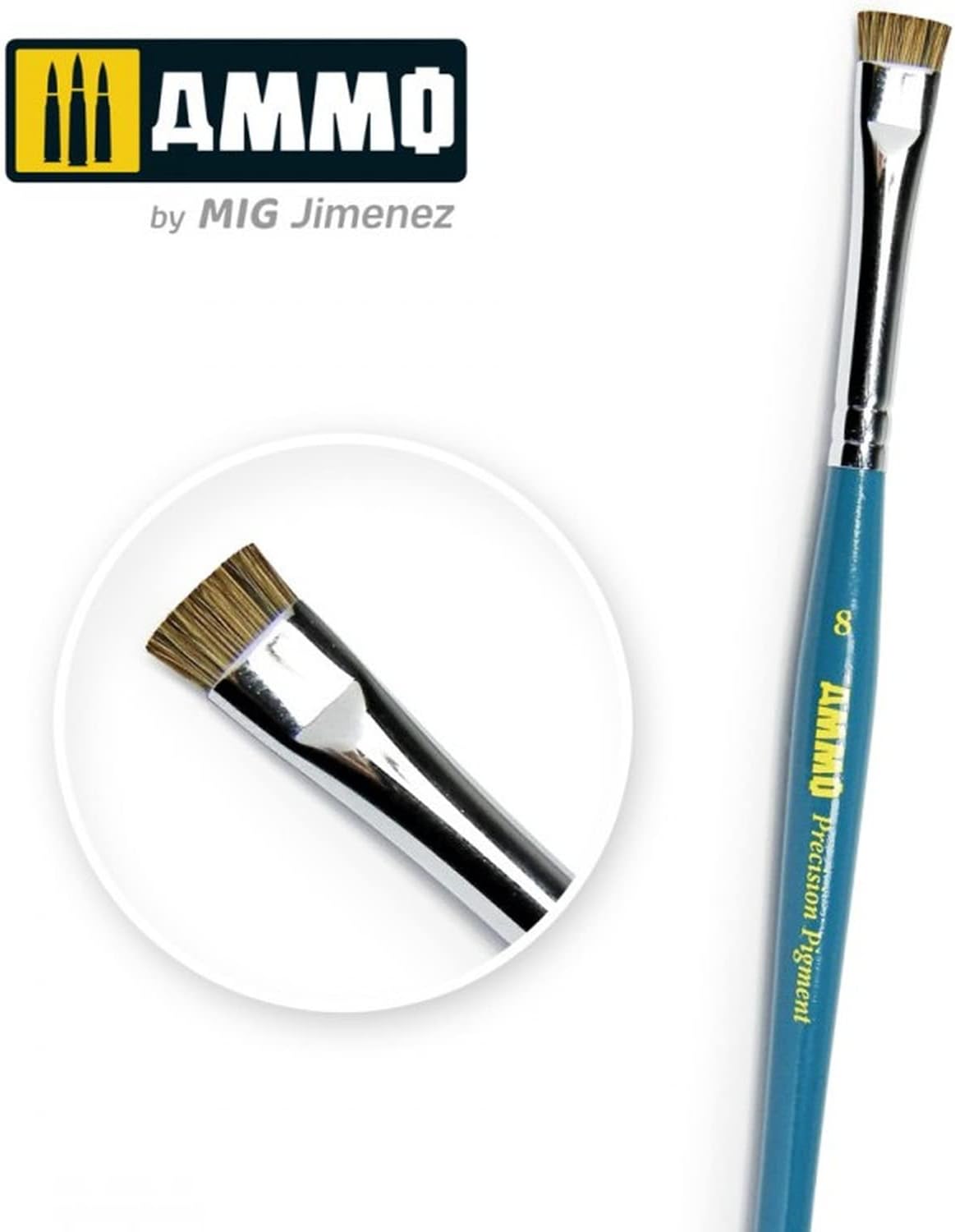 Ammo Mig Ammo Precision Pigment Brush, 8
