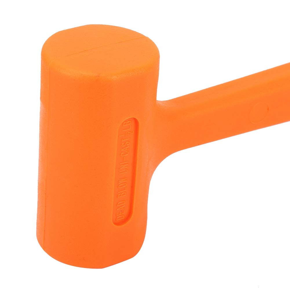 Hyuduo Práctico Martillo De Goma No Elástica De Pvc Martillo De Cara Suave Herramienta De Instalación De Martillo De Golpe Muerto(0.5Lb),Martillo De Instalación
